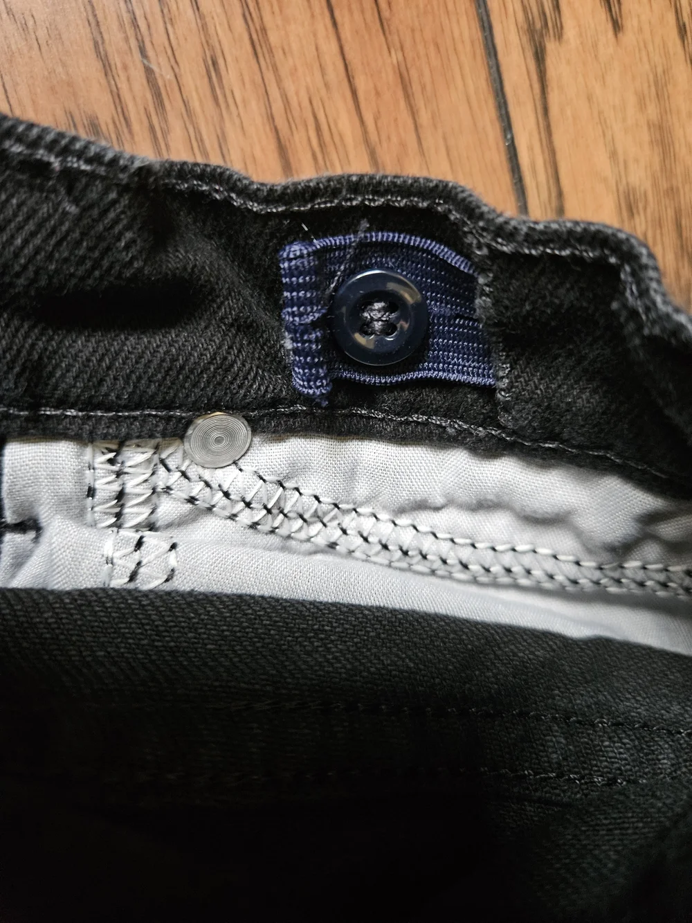 Wranglers Classic Straight Black Boy's Jeans Size 16 - Picture 5 of 6